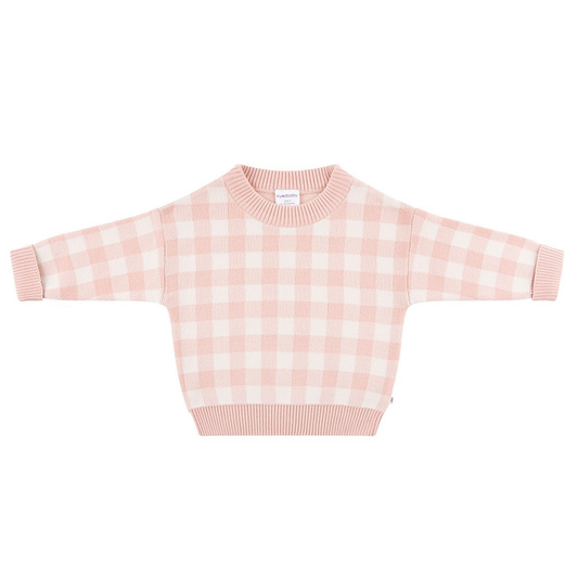 Kynd Baby gingham knit jumper - size 000 image 0