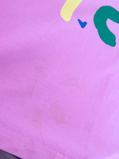 Yolky Club Pink Y Club Tee - size 1-2