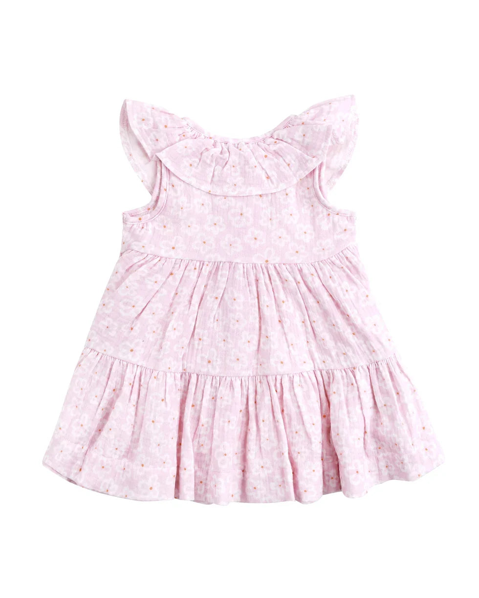 Kynd Baby Frangipani Tiered Dress - size 2