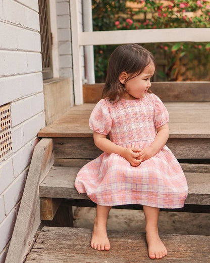 Kynd Baby Shirred Dress - size 2