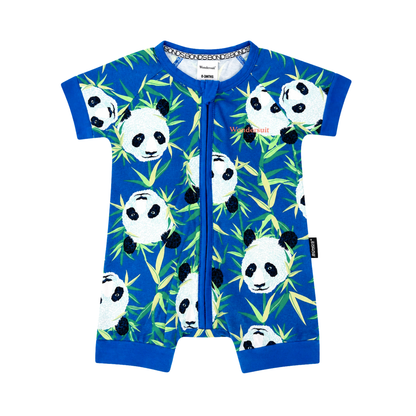Bonds zip romper in panda print - size 000 image 0