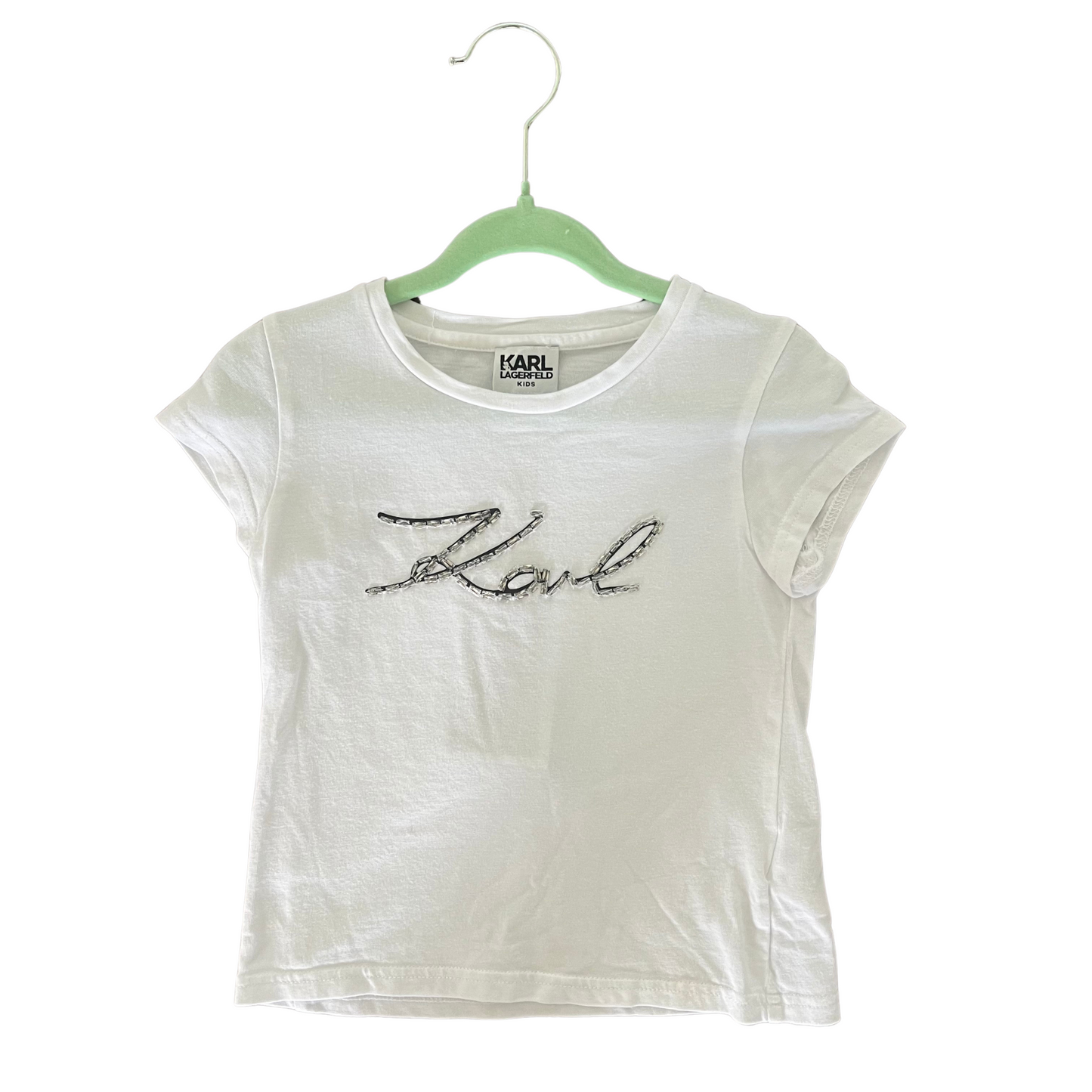 Karl Langerfeld signature t-shirt - size 1 image 0