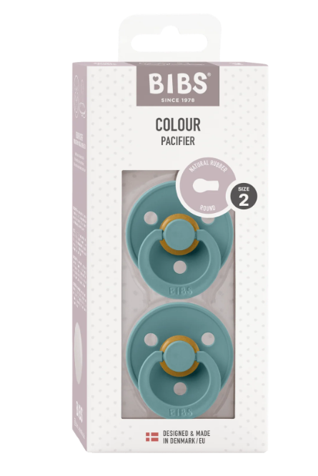 BIBS round dummy 2pk - Island Sea image 2