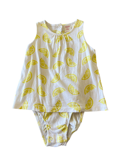 Seed Heritage lemon onesie - size 0 image 0