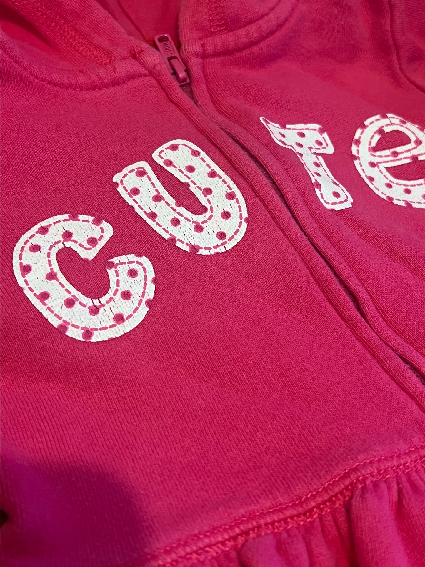 Sprout cute pink hoodie - size 00 image 1