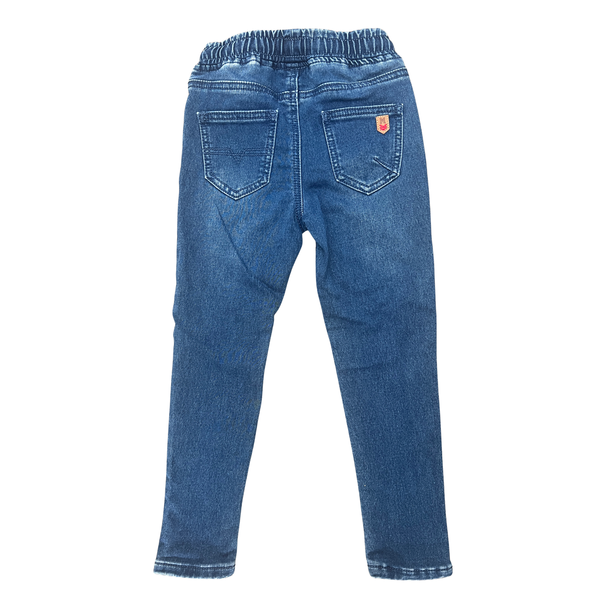 Milkshake pull on knit denim jean in dark blue - size 3 image 1