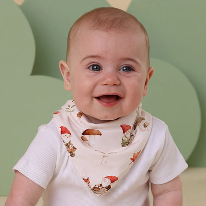 Snuggle Hunny gnomes dribble bib image 2