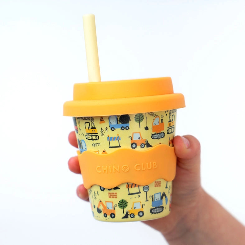 Chino Club - Digger Babychino Cup 4oz + straw image 2