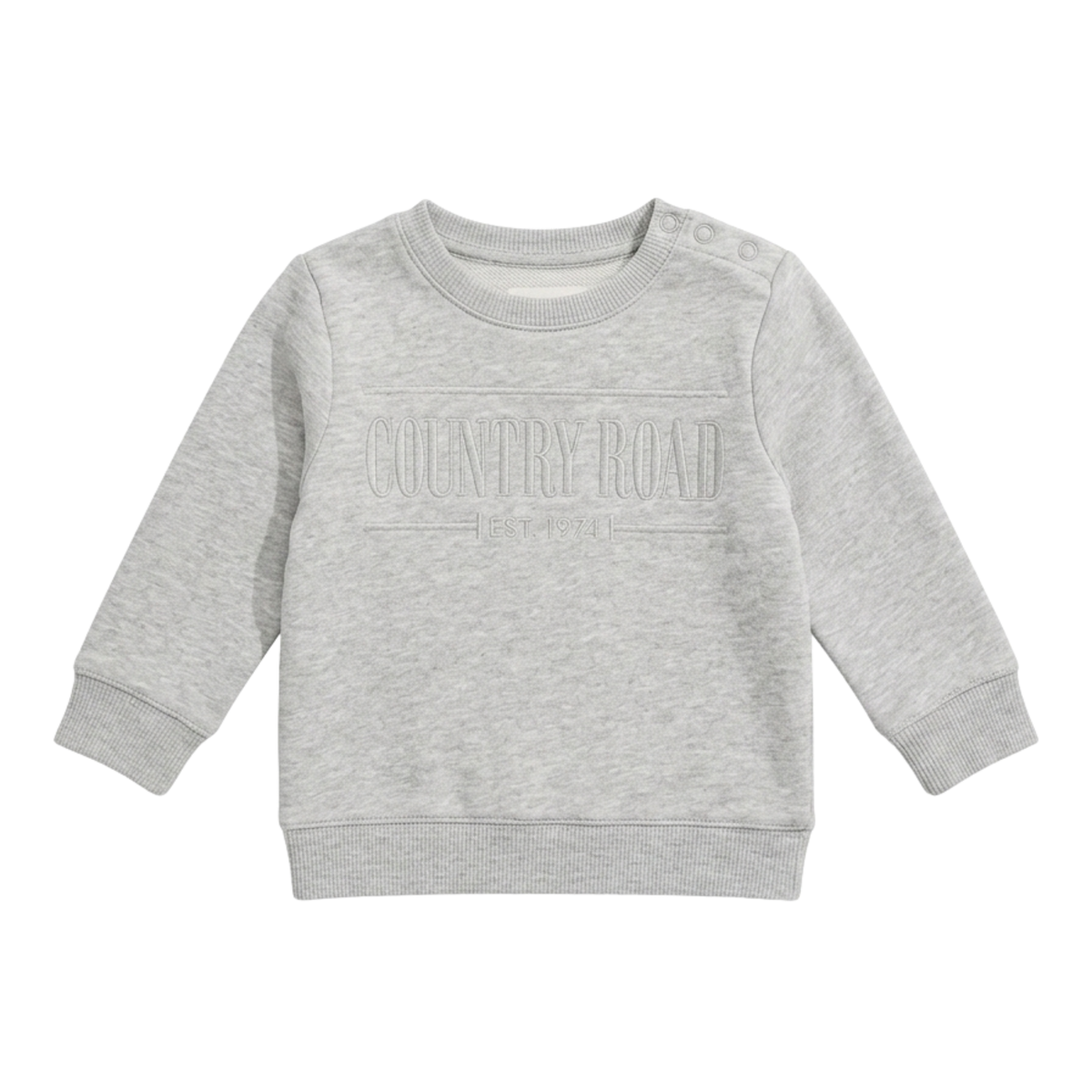 Country Road heritage sweat in grey - size 0 image 0