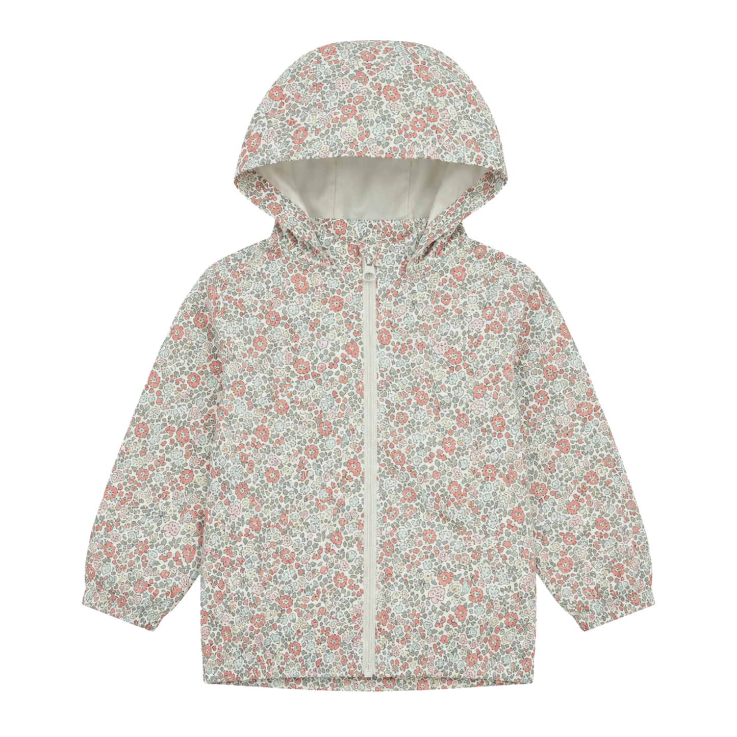 H+M floral hooded jacket - size 1 image 0
