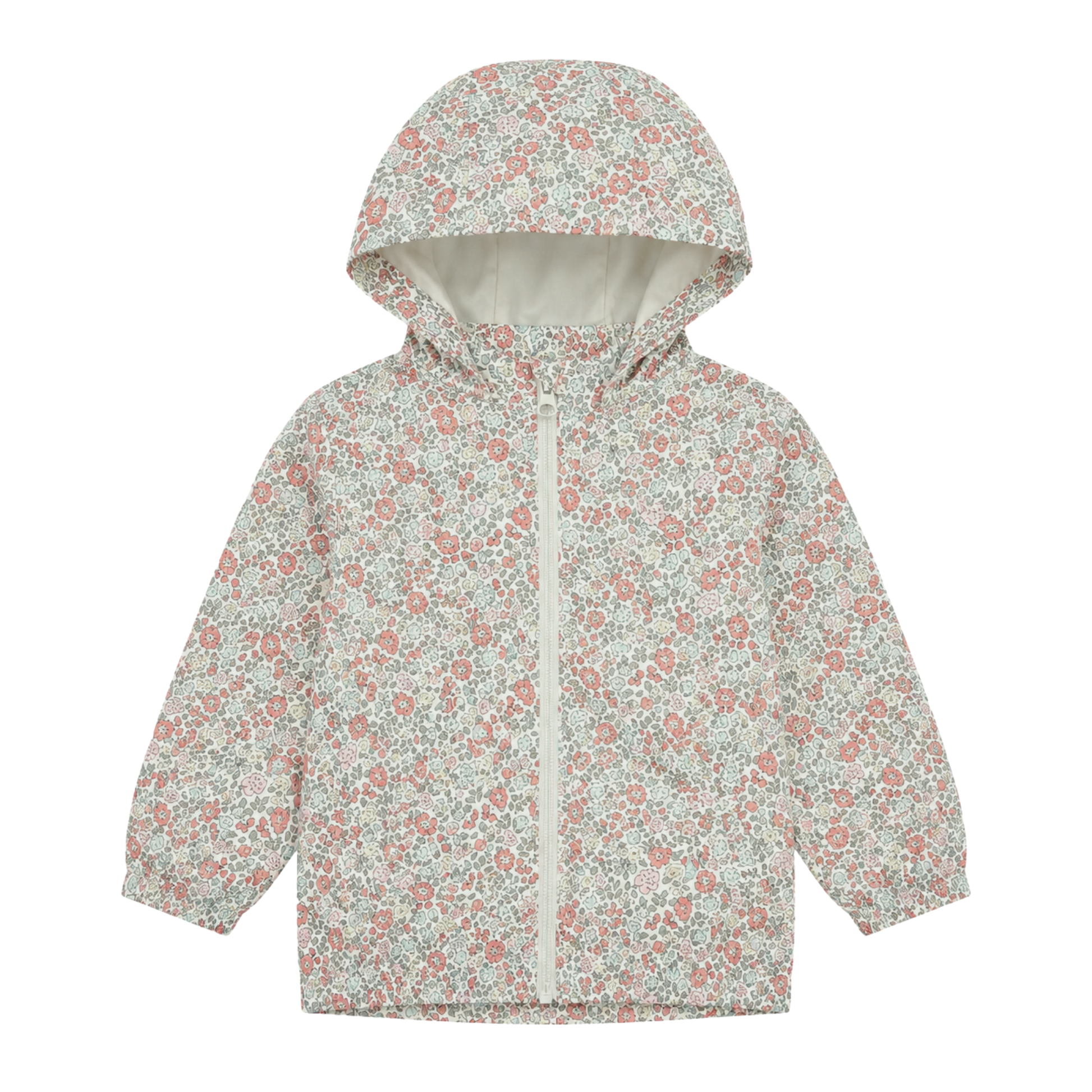 H+M floral hooded jacket - size 1 image 0