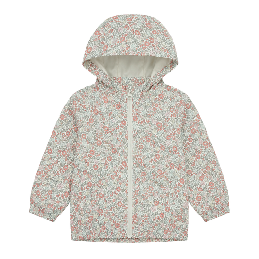 H+M floral hooded jacket - size 1 image 0
