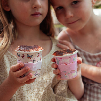 Chino Club - Butterfly Babychino Cup 4oz + straw image 5