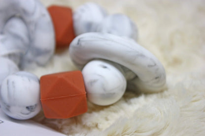 Arabella + Autumn silicone ring teether image 10