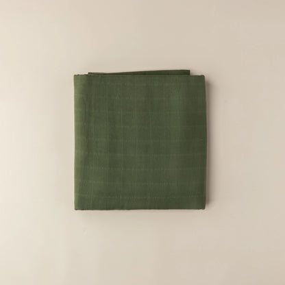 Snug as a Bub & Co olive muslin baby swaddle image 1