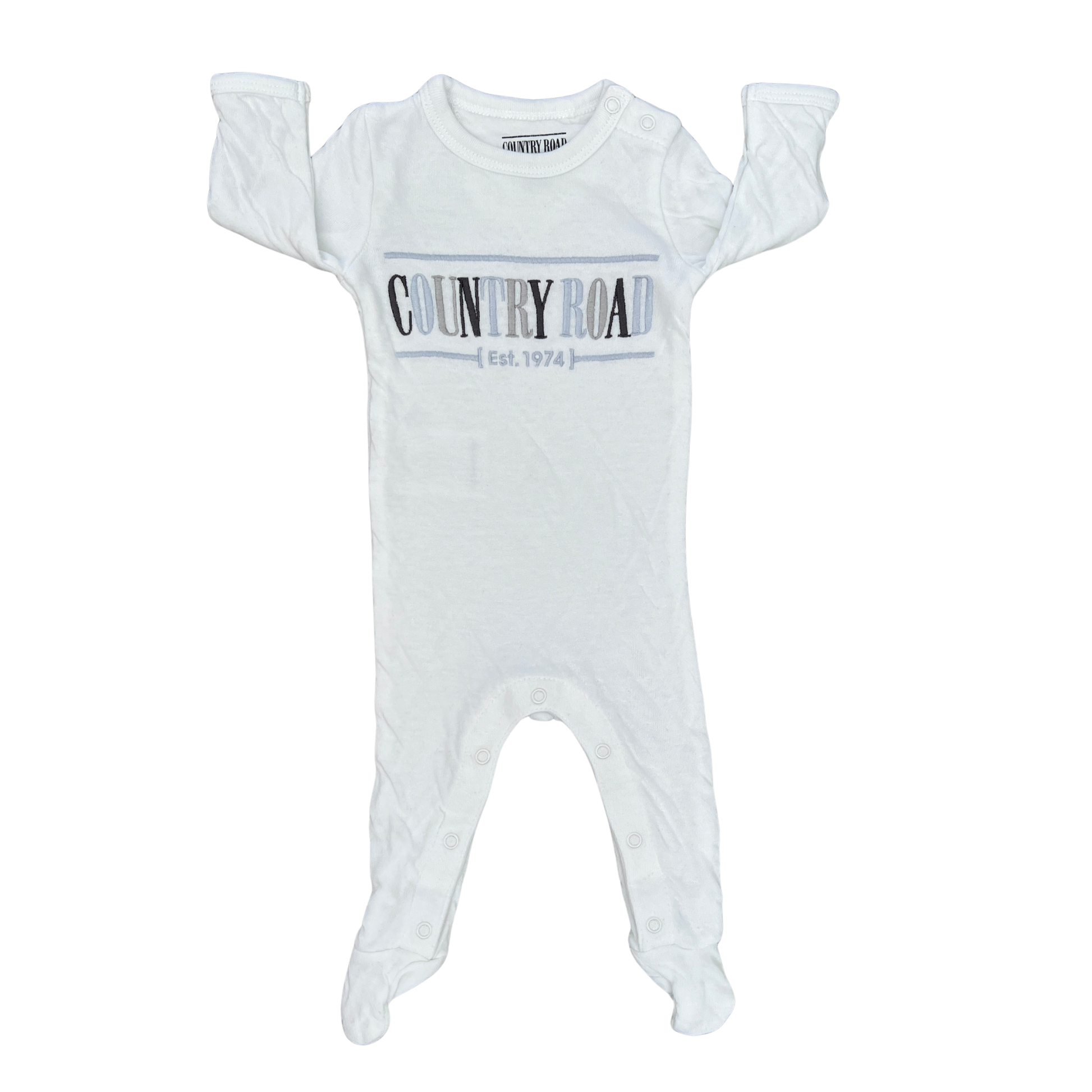 Country Road heritage jumpsuit + waffle beanie - size 0000 image 1