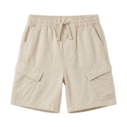 Zara cargo shorts in beige - size 2 image 0