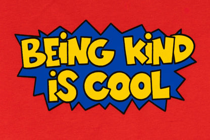 Bbobbie being kind is cool tee in classic red image 5