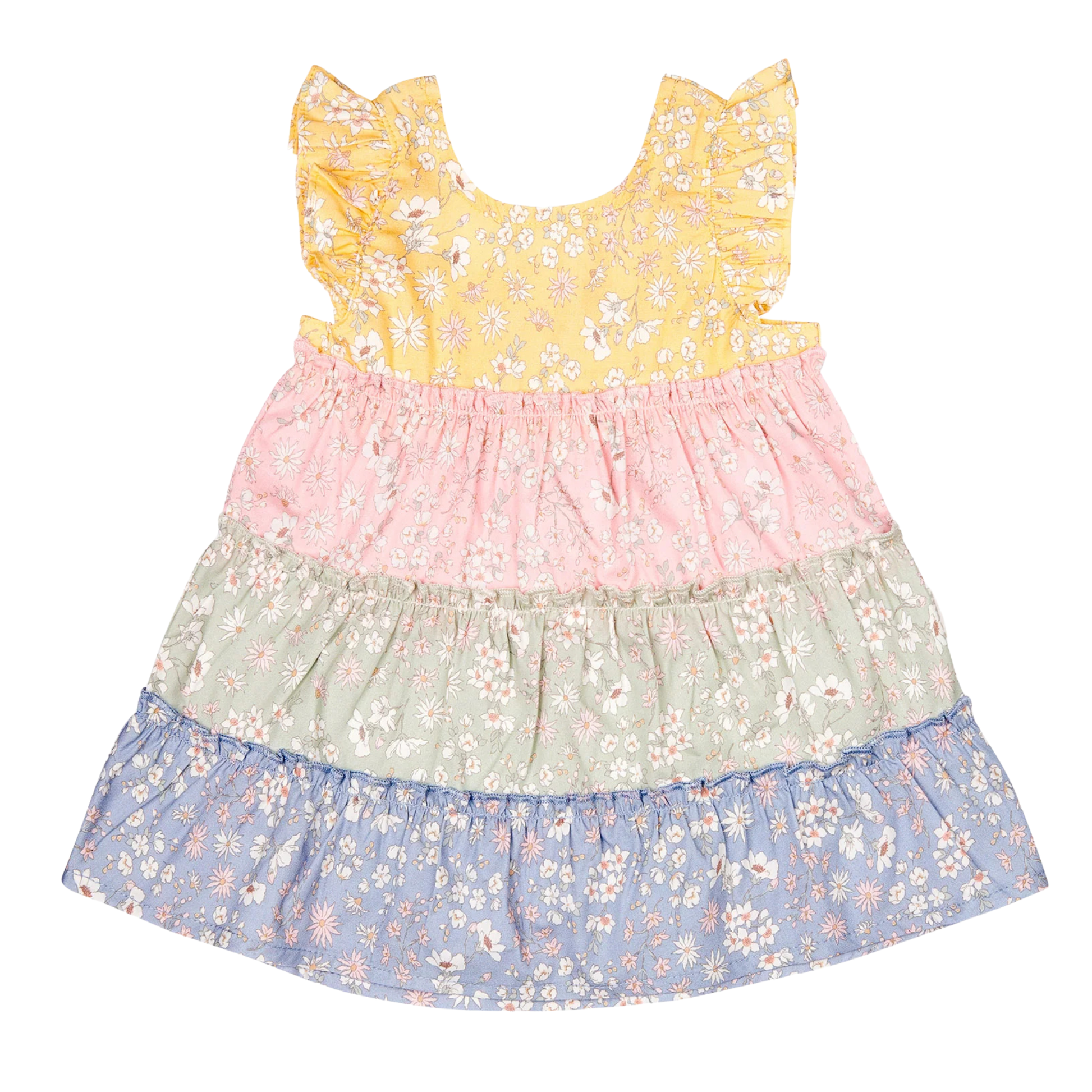 Toshi floral tier dress - size 2 image 0