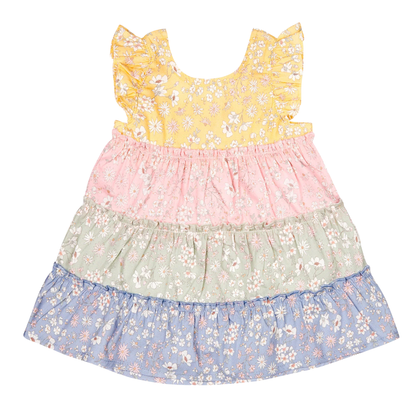 Toshi floral tier dress - size 2 image 0
