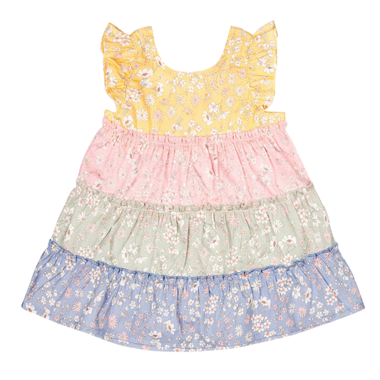 Toshi floral tier dress - size 2 image 0