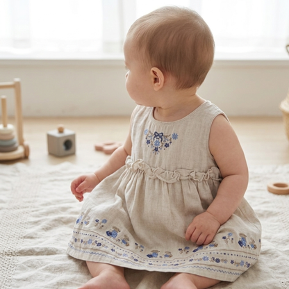 Purebaby mouse dress - size 0 image 2