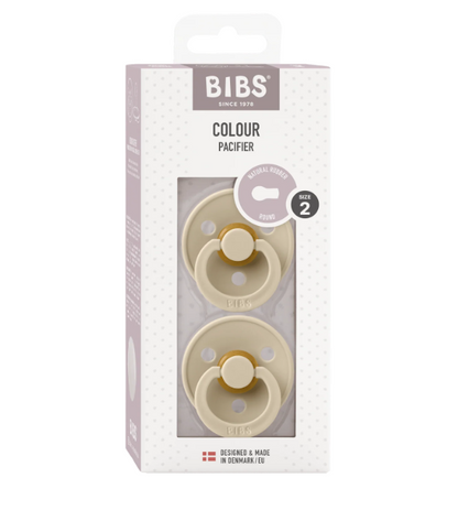 BIBS round dummy 2pk - Vanilla image 2