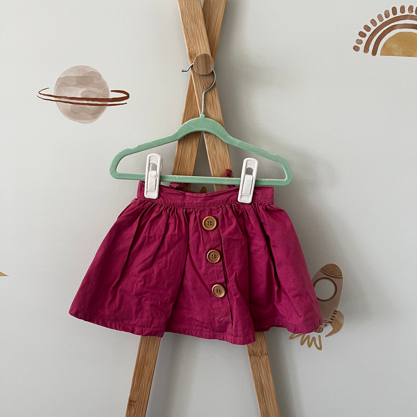 La Sienna Couture pink suspender skirt  - size 1 image 0