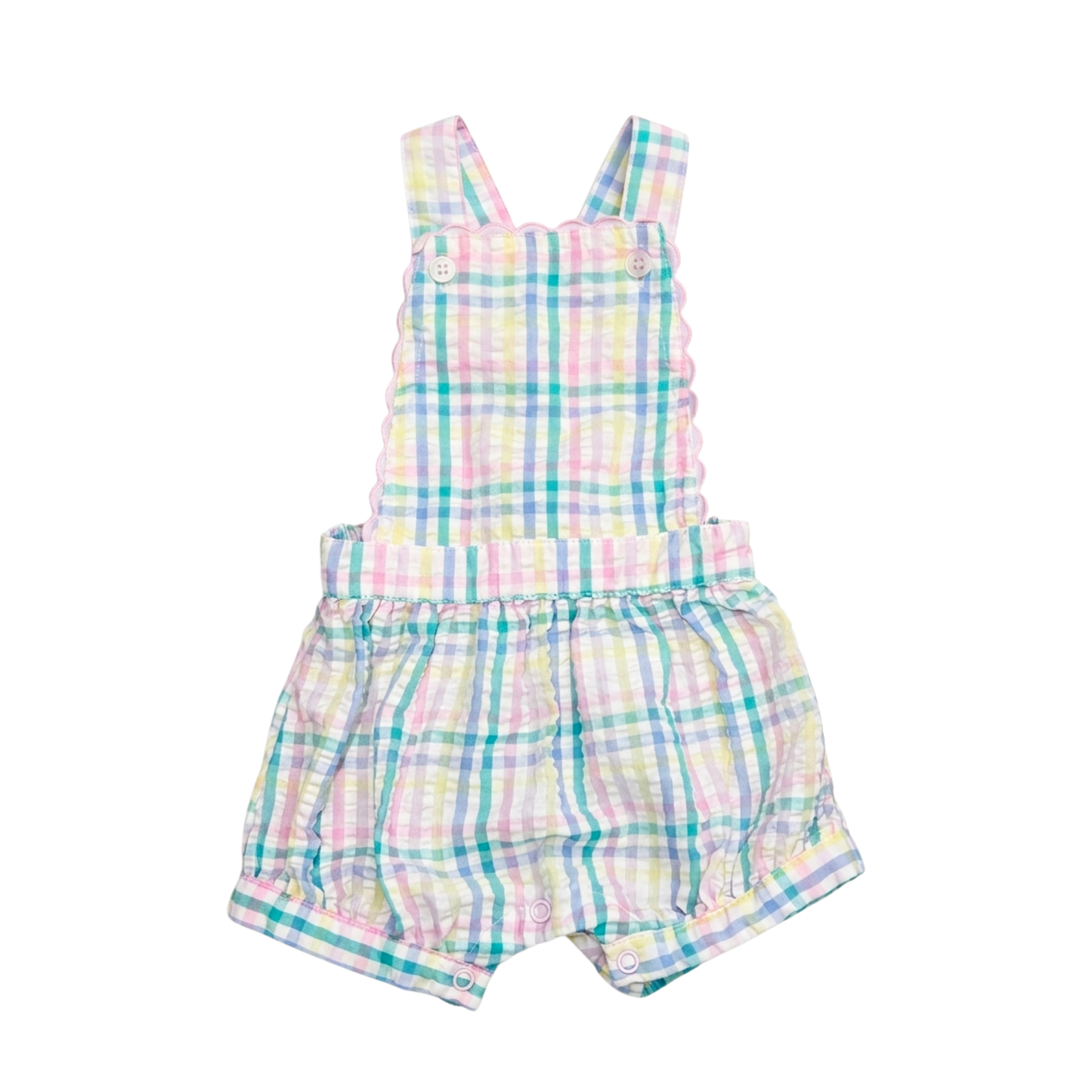 Seed Heritage gingham romper - size 000 image 0