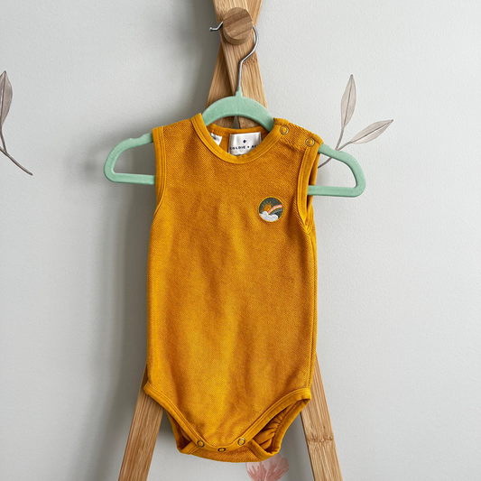 Goldie and Ace dash terry towelling onesie - size 00 image 0