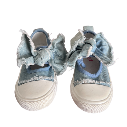 Seed Heritage denim sneaker - size EU 22/UK 5 (12 months) image 1