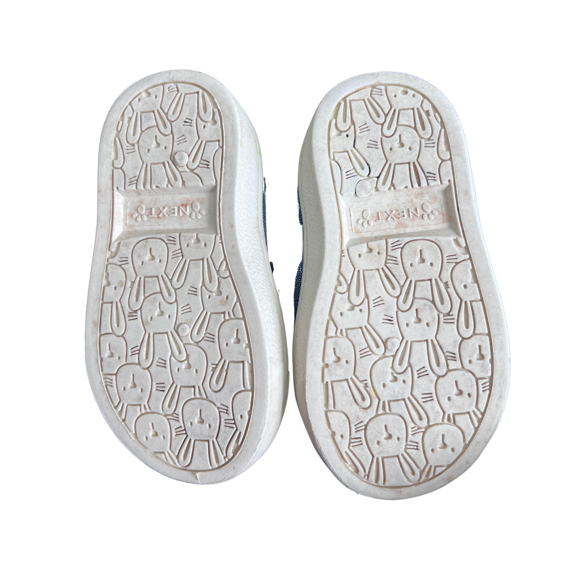 Next blue denim trainers - size EU 20/UK 4 (0-12 months) image 4