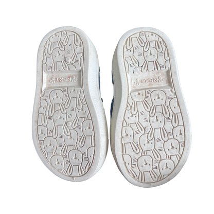 Next blue denim trainers - size EU 20/UK 4 (0-12 months) image 4