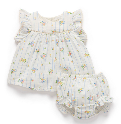 Purebaby floral set - size 1 image 0