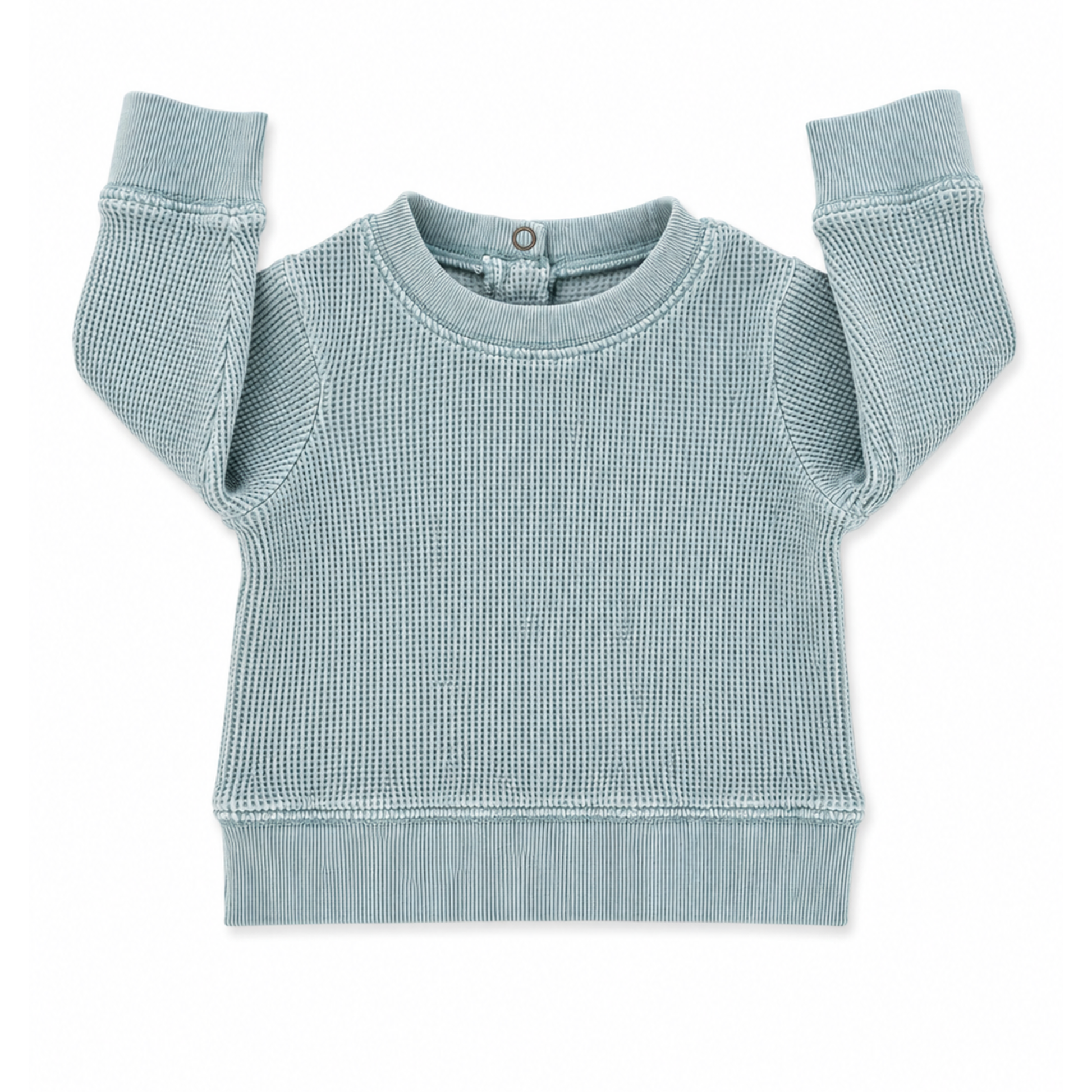 Cotton On Baby waffle long sleeve tee - size 00 image 0