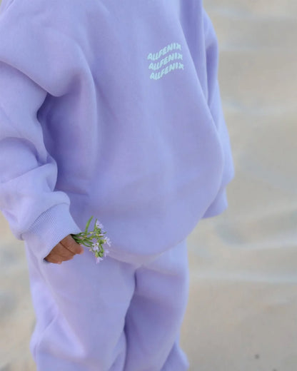 All Fenix lilac mini waves crew jumper - size 2-3 image 1