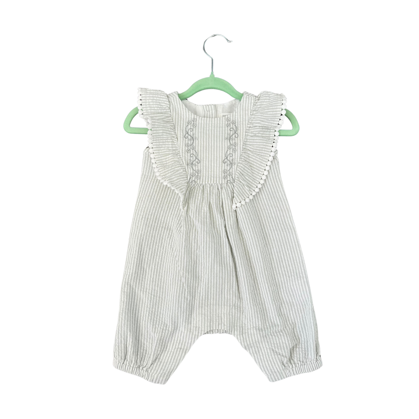 David Jones mishca stripe romper - size 000 *Brand New* image 0