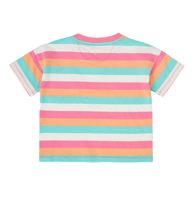 Goldie and Ace beach club stripe T-shirt - size 0 image 1