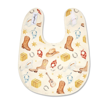 Snuggle Hunny Cowboys snuggle bib