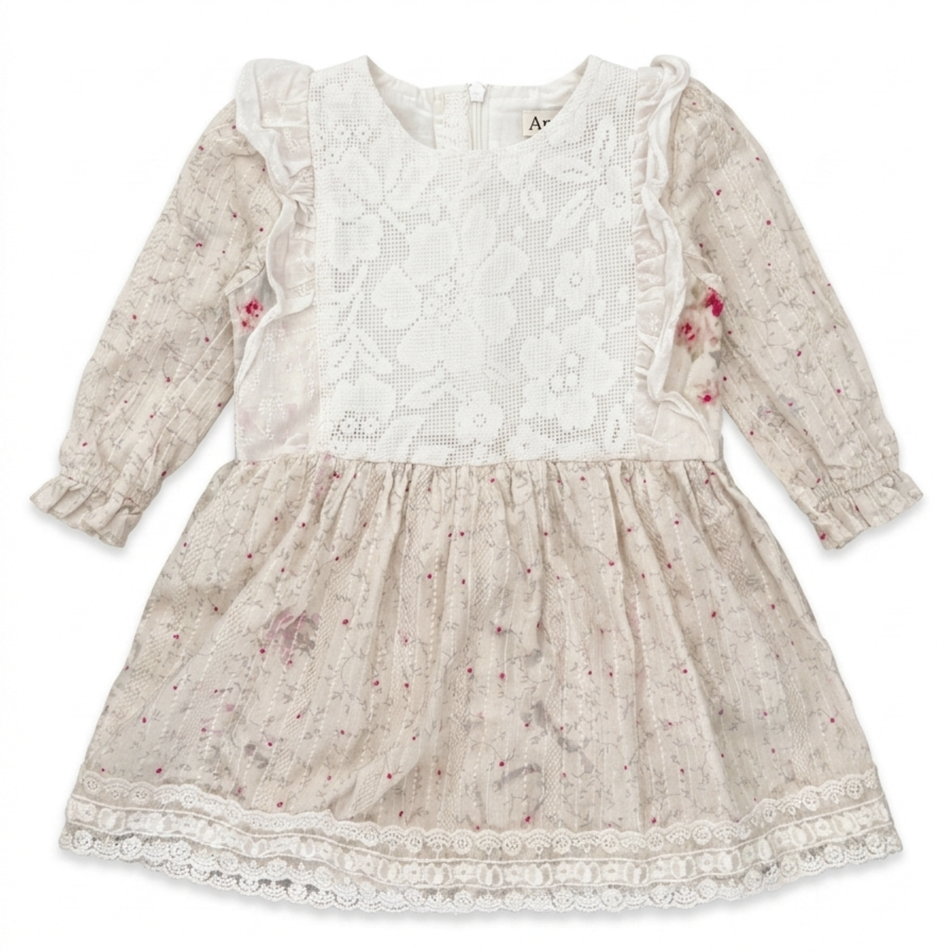 Arthur Ave long sleeve playsuit - size 0 image 0