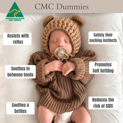 CMC 'bubble' GLOW dummies 2pk - Sage image 3