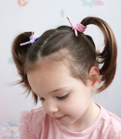 Josie Joan's pastel piper hair ties - set of 5 image 1