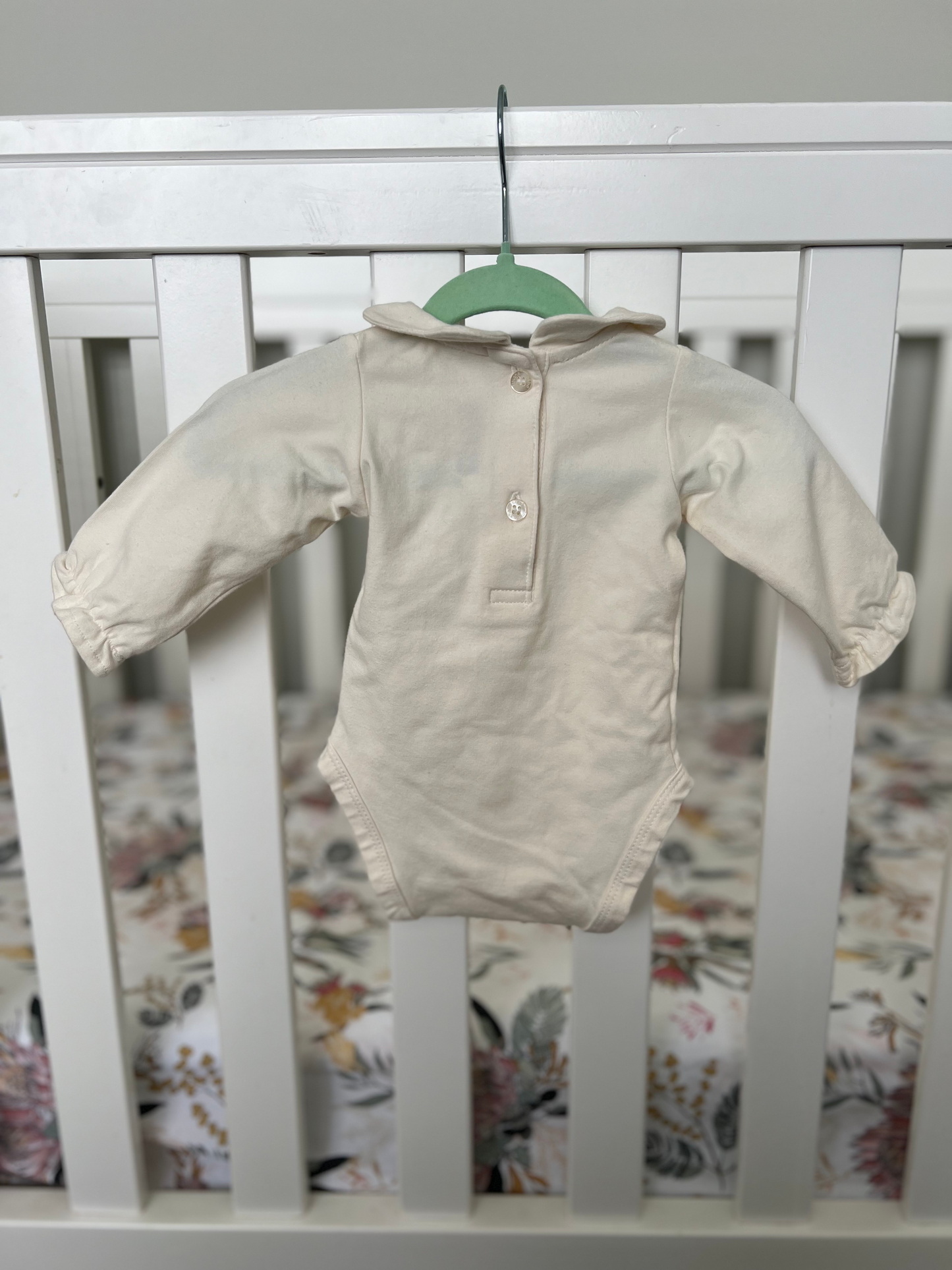 Bebe by Minihaha margo collared bodysuit - size 0000 image 2