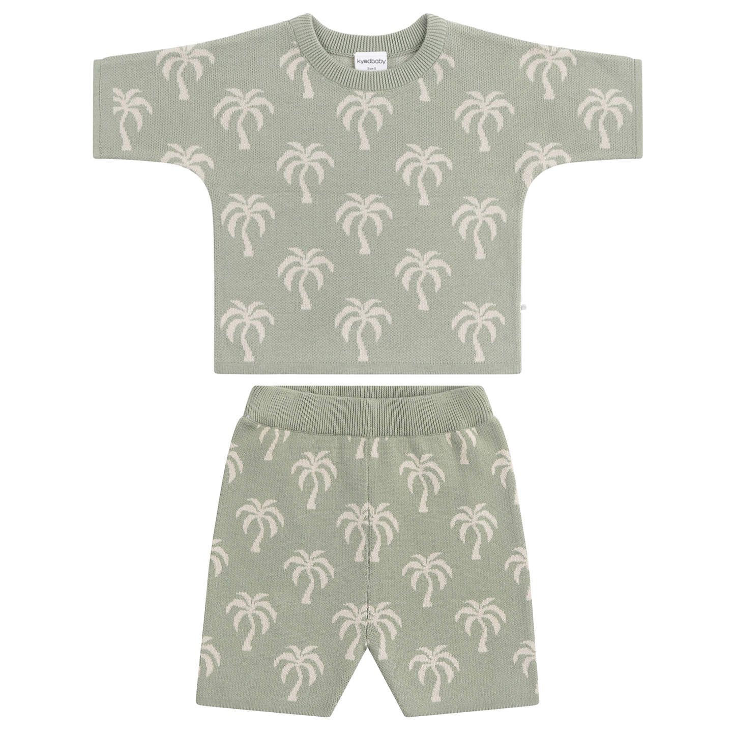 Kynd Baby sage knit set image 0