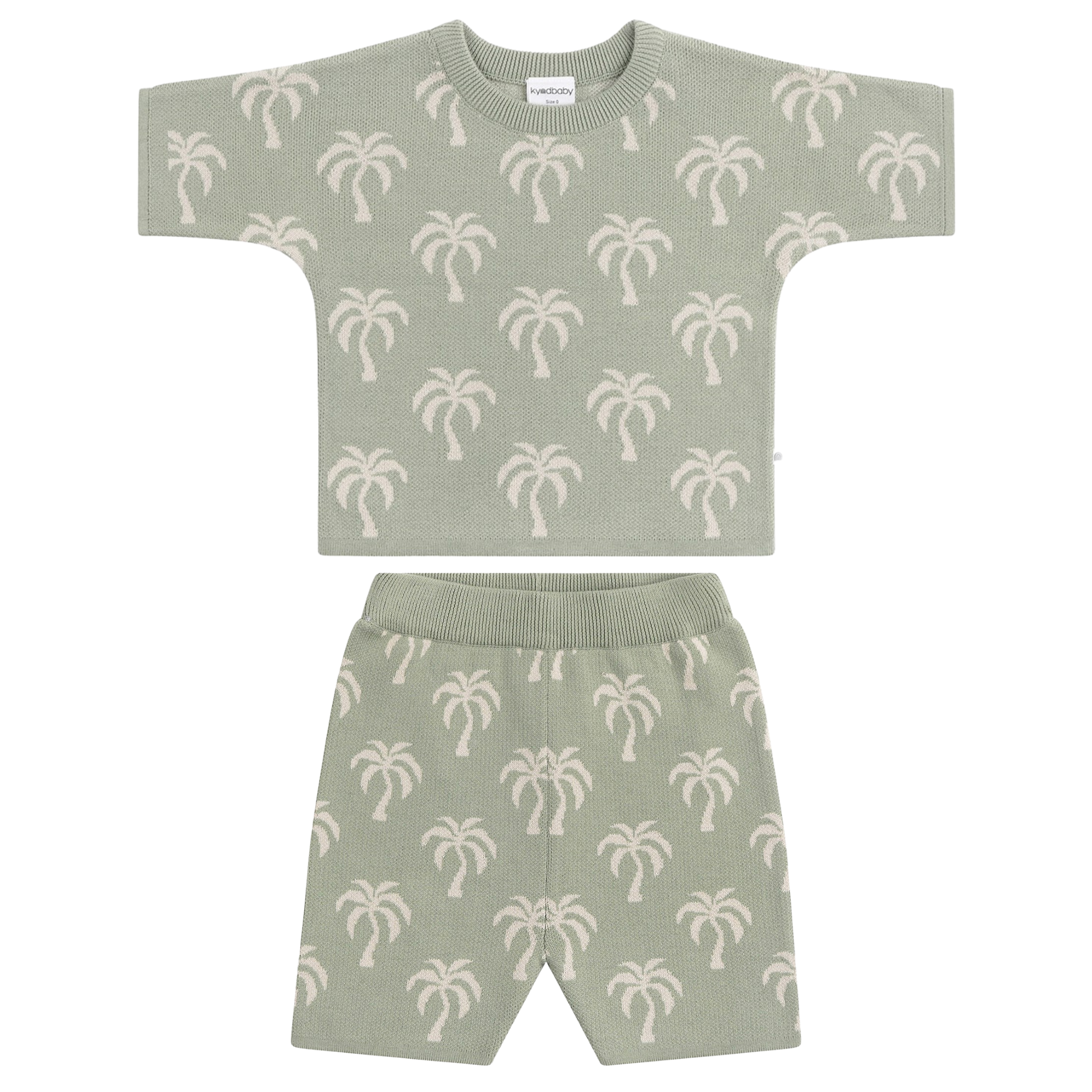 Kynd Baby sage knit set image 0