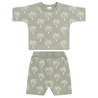 Kynd Baby sage knit set image 0