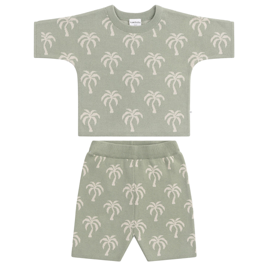 Kynd Baby sage knit set image 0