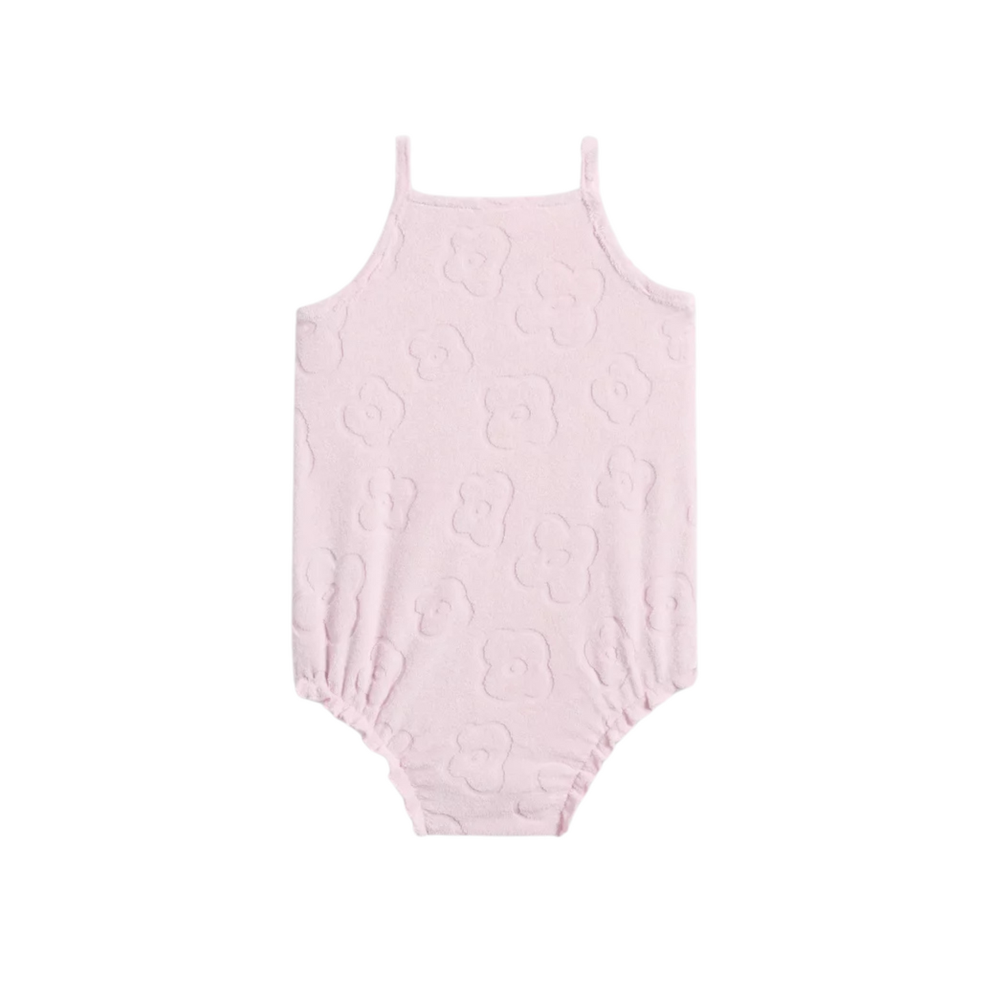 Seed Heritage terry flower romper - size 00 image 3