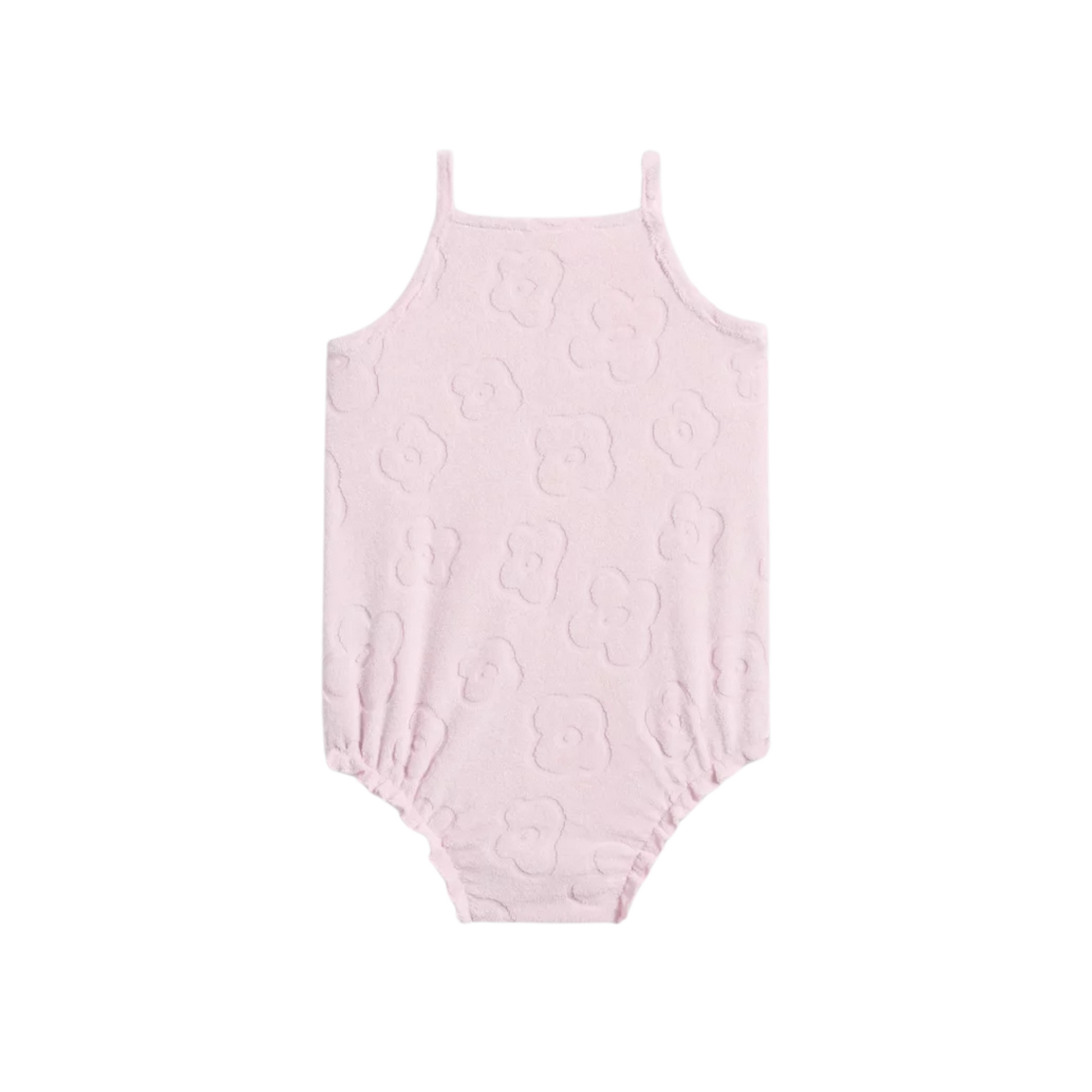 Seed Heritage terry flower romper - size 00 image 3
