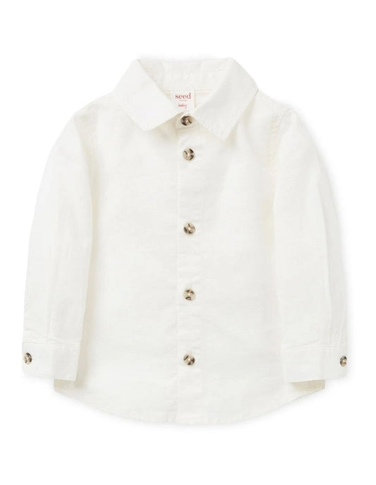 Seed Heritage core linen shirt - size 000 image 0